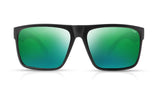TONIC EYEWEAR OUTBACK MATT BLACK GREEN MIRROR