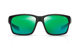 TONIC EYEWEAR TITAN MATT BLACK GREEN MIRROR