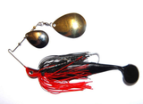 Bassman Spinnerbaits Codman Series 1/2oz  Double Colorado