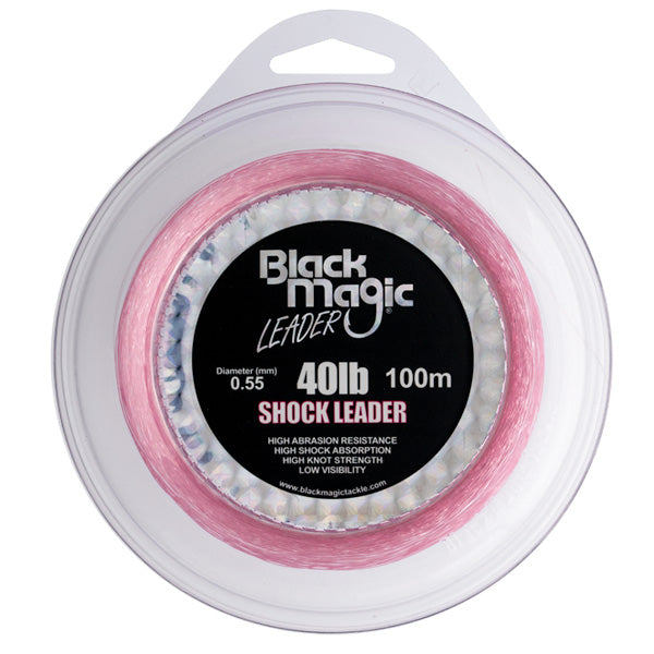 Black Magic PINK Shock Leader – Lake Mulwala Fish Camp Ski