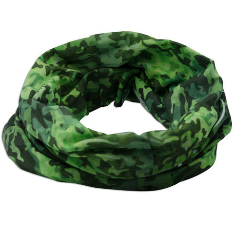 Green Camo Head Sock